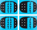 Profile Design Ultra Pads for Ergo / Race Armrest - black/10 mm