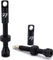 77designz Set de 2 valves tubeless - black