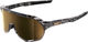 100% S2 Mirror Sportbrille - gloss black havana | soft gold mirror