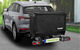 Eufab Caja de transporte para portabicicletas 350 L - negro-negro