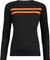 bc original Maillot pour Dames MTB Womens L/S - black-orange/XS