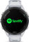 Garmin Forerunner 265S Smartwatch mit Schnellwechsel-Silikon-Armband 18 mm - steinweiß-schwarz