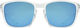uvex LGL 52 Brille - clear/mirror blue