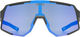 uvex Sequence CV Glasses - black matte | buzzy blue