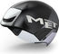 MET Codatronca Zeitfahrhelm - black silver matt glossy | 56 - 58 cm