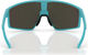 Bliz P002S Sportbrille - turquoise/green-blue-green revo