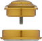 Chris King Juego de dirección InSet i2 ZS44/28,6 - ZS56/40 GripLock - gold/1 1/8" - 1,5" tapered/ZS44/28,6 - ZS56/40