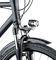 Axa Luz delantera Blueline 50 E6-12V con homologación StVZO - negro