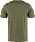Fjällräven Camiseta Abisko Wool Logo - laurel green | L