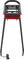 Racktime Gleamit 2.0 Pannier Rack w/ Rear Light for E-Bikes - black/28"-29"