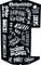 rie:sel design Adhesivo para guardabarros roxy:coat para RockShox ZEB (A1) - coat slang