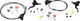 Shimano BR-MT410 + BL-M4100 v+h Set Scheibenbremse J-Kit - schwarz/Set/links/rechts (seitenspezifisch)