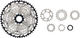 Shimano SLX Kassette CS-M7100-12 + Kette CN-M7100 12-fach Verschleißset - silber/126/10-51