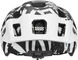 uvex Casco react jr. - white black matt | 52 - 56 cm
