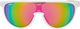 uvex sportstyle 515 Kids Sportbrille - white matt/mirror pink