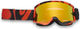 Fox Head Main Taunt Mirror Goggle - steel grey/orange spark