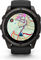 Garmin fēnix 9 AMOLED Sapphire DLC Titan 51 mm Multisport-Smartwatch - schwarz-carbongrau