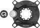 QUARQ Étoile de Pédalier à Capteur de Puissance Eagle DUB Boost - black/aucun