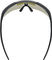 uvex Ultimate Pace Ultra L CV Sportbrille - black matt | buzzy blue