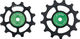 C-BEAR Schalträdchen OCM Shimano Dura-Ace 12-fach Full Ceramic - schwarz/14 Zähne (Leitrolle), 16 Zähne (Spannrolle)