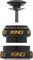Chris King NoThreadSet EC34/28.6 - EC44/33 GripLock Headset - two tone-black-gold/EC34/28.6 - EC44/33