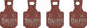 GALFER Disc Advanced Brake Pads for Magura - semi-metallic - steel/MA-008