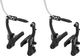 Shimano Deore BR-T610 V-Brake Set - black/Set