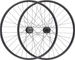 bc basic Urban Deore Disc Center Lock P-22 28" Laufradsatz - schwarz/28" Satz (VR 12x100 Dynamo + HR 10x135) Shimano Micro Spline