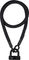 tex-lock eyelet Kettenschloss + U/X-lock Mini-Bügelschloss - onyx black/120 cm