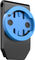 KOM Cycling clip para bolsa de sillín para soporte de luz radar - universal