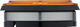 Hope IS41/28,6 3 Steuersatz Oberteil - orange/1 1/8"/IS41/28,6