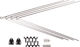 SKS Juego de vainas para Chromoplastics - plata