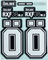 ÖHLINS RXF38 m.3 sticker set - white