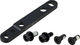 TRP Disc Brake Adapter for 140 mm Rotors - black/front FM to FM
