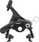Shimano 105 v+h Set Felgenbremse BR-R7010 für Direktmontage - silky black/Satz ( VR+HR Sitzstreben )