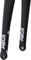 Columbus Futura fourche disque intégré - black mat/Axe Traversant 12 mm/28"/100 mm/1 1/8" - 1,5" tapered/45 