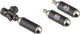 SKS Bomba de CO2 Airbuster + 2 x Cartucho de repuesto de CO2 con rosca 16 g paquete - universal
