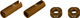 Peaty's Chris King Edition MK2 Tubeless Ventil Ersatzteil-Set - bourbon/SV