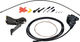 Shimano Ultegra BR-R8070 + ST-R8020 Scheibenbremse - schwarz/Hinterrad