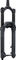 RockShox ZEB Ultimate Charger 3.1 RC2 DebonAir+ Boost 27.5" Suspension Fork - slab grey-matte/180 mm/44 mm/1 1/8" - 1,5" tapered/27.5" (650B)/110 mm/15 mm Thru Axle
