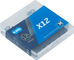 KMC X12 New Generation 12-speed Chain - blacktech/126