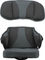 Croozer Sitzstütze für Kinderanhänger - asphalt grey