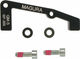 Magura Adaptateur de Frein à Disque pour Disque de 203 mm - noir/avant IS sur PM