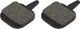 GALFER Bremsbeläge Disc Standard für Tektro - semi-metallisch - Stahl/TE-003