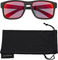 Alpina Gafas deportivas Kosmic - black mate | red mirror