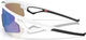 Oakley Sphaera Strike Sportbrille - matte white | prizm sapphire