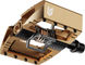crankbrothers Pedales automáticos Mallet DH Loic Bruni Signature Edition - bronce | 100 mm | 78 mm