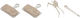 Shimano Plaquettes de Frein G04S pour XT, SLX, Alfine - universal | acier