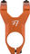77designz Potence 1 Piece - orange/0°/45 mm