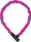 ABUS Candado de cadena Steel-O-Chain 5805 K - rosa/75 cm